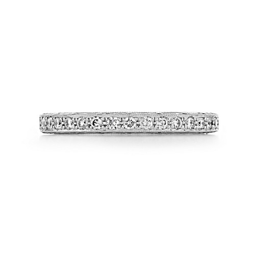 Platinum Tacori Blooming Beauties Diamond Band (HT2516B)