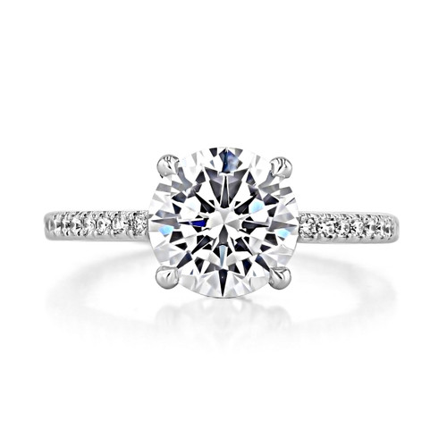 2.50 ct Simply Tacori White Gold Engagement Ring (268315RD85-WG)