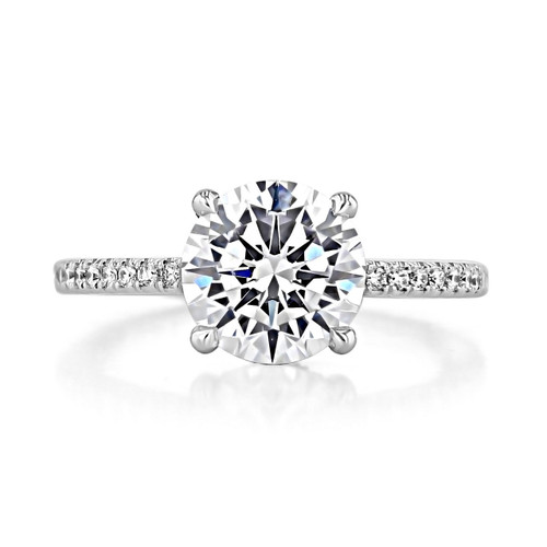 2.50 ct Simply Tacori Platinum Engagement Ring (268315RD85-PL)