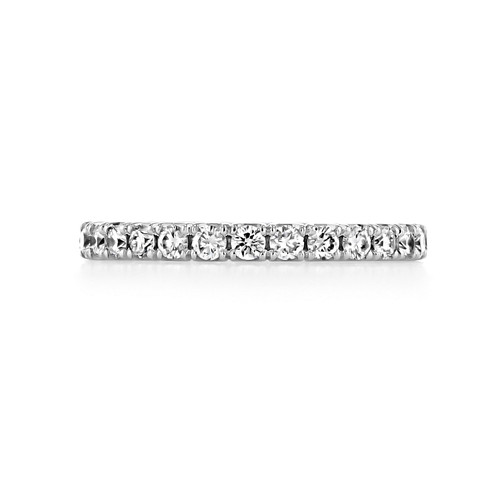 14K White Gold 2.25mm Eternity Diamond Band (LB253)