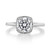 1.50 ct Tacori Dantela White Gold Engagement Ring (2620RDMD)