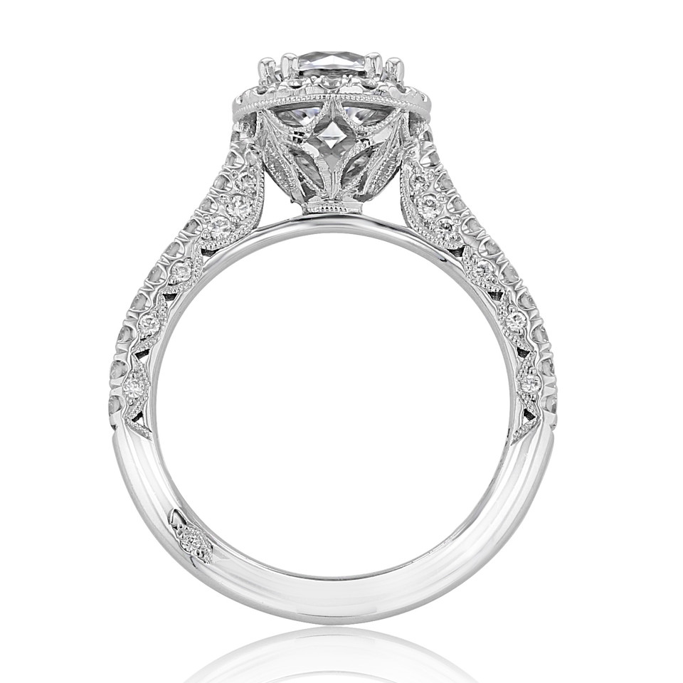 Tacori 1.25 ct Petite Crescent Engagement Ring | HT2571RD7