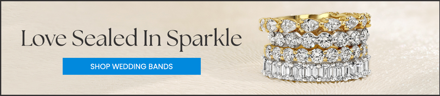 Love sealed in sparkle-banner