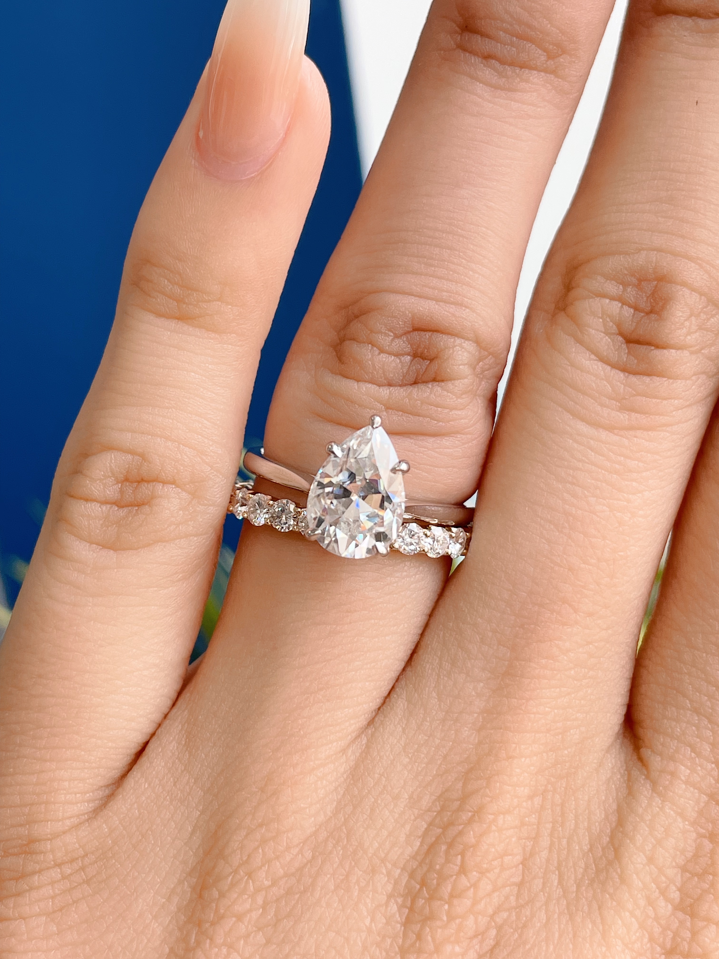 A Guide to Pear Shaped Engagement Rings Icing On The Ring