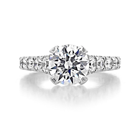 Platinum 2.50 ct Tacori Designer Ring | HT2623RD85