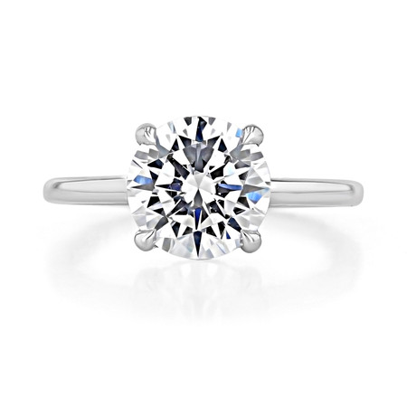 3 ct Round Simply Tacori Engagement Ring | 268815RD9W | Icing On The RIng