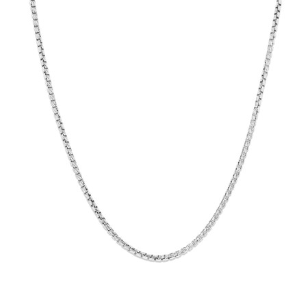 専用　14K 1mm 22\" Box Chain(22インチ) Hollow Box Chain Necklace 14K Yellow Gold 22