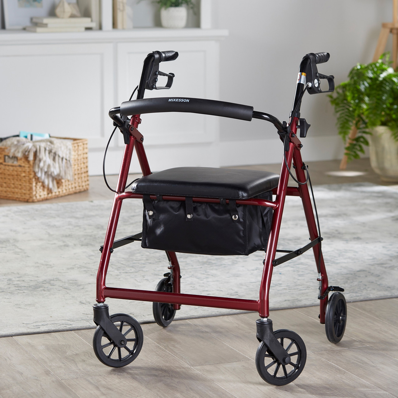 Active Rollator Walker Cushion Set Black