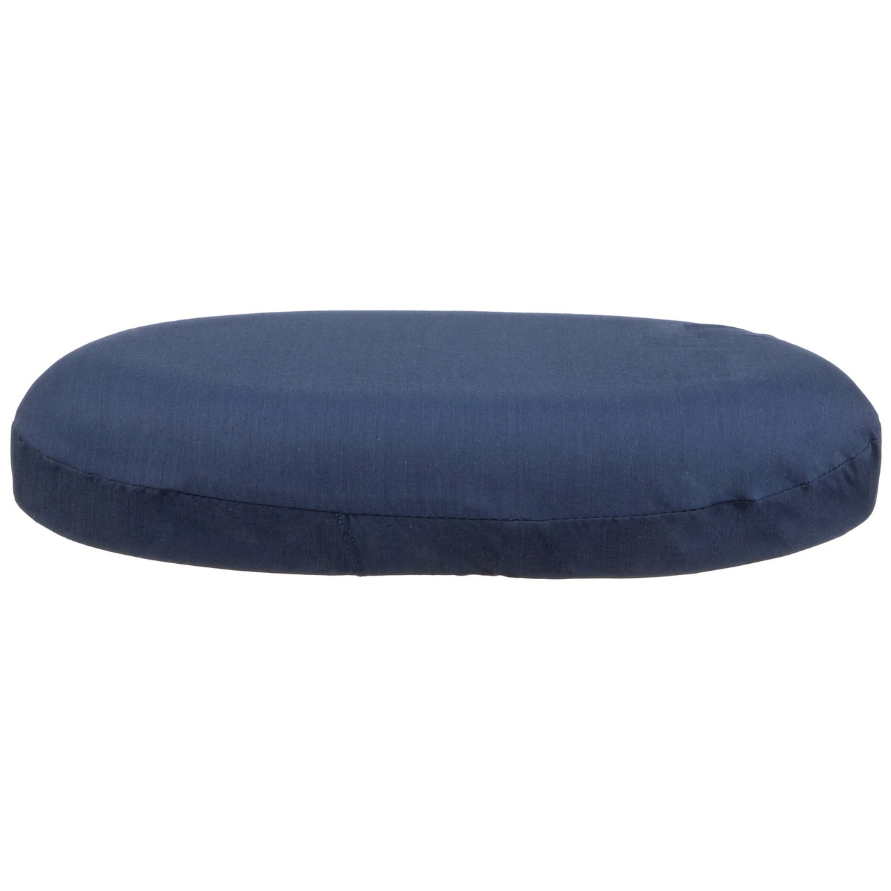 Molded Donut Cushion with Navy Cover - 14