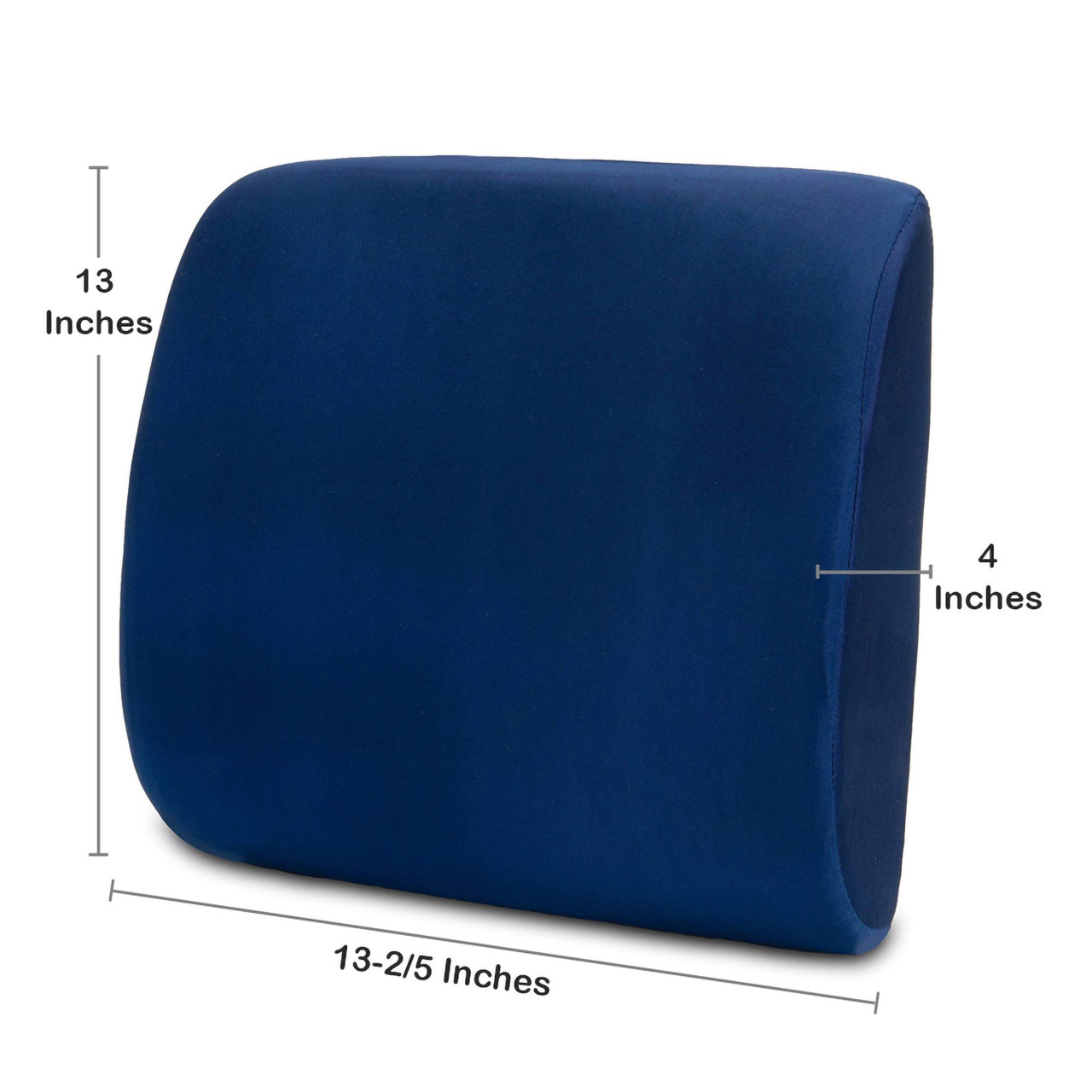 McKesson Coccyx Support Seat Cushion - Compressed, Foam, Blue