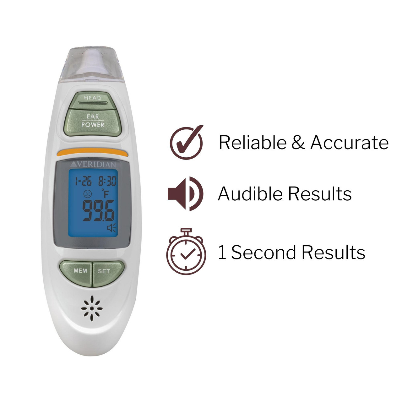 Infrared Thermometer - Talking English and Spanish