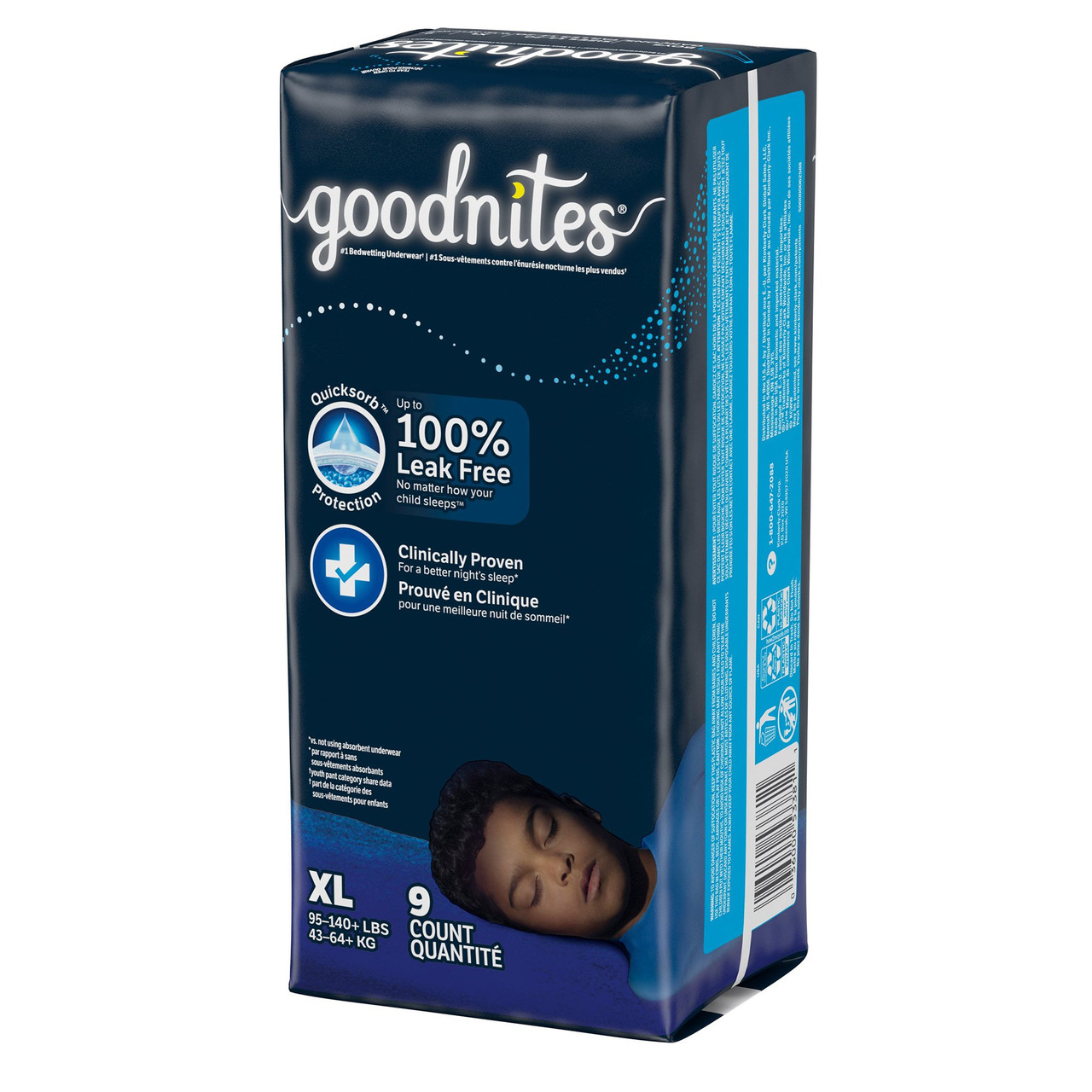  GoodNites Bedtime Bedwetting Underwear for Boys, L-XL