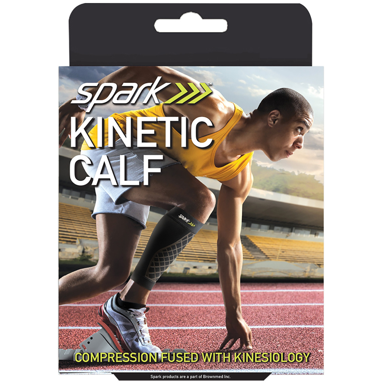 Spark Kinetic Calf Sleeve - Compression Support With Embedded Kinesiology  Tape : Target