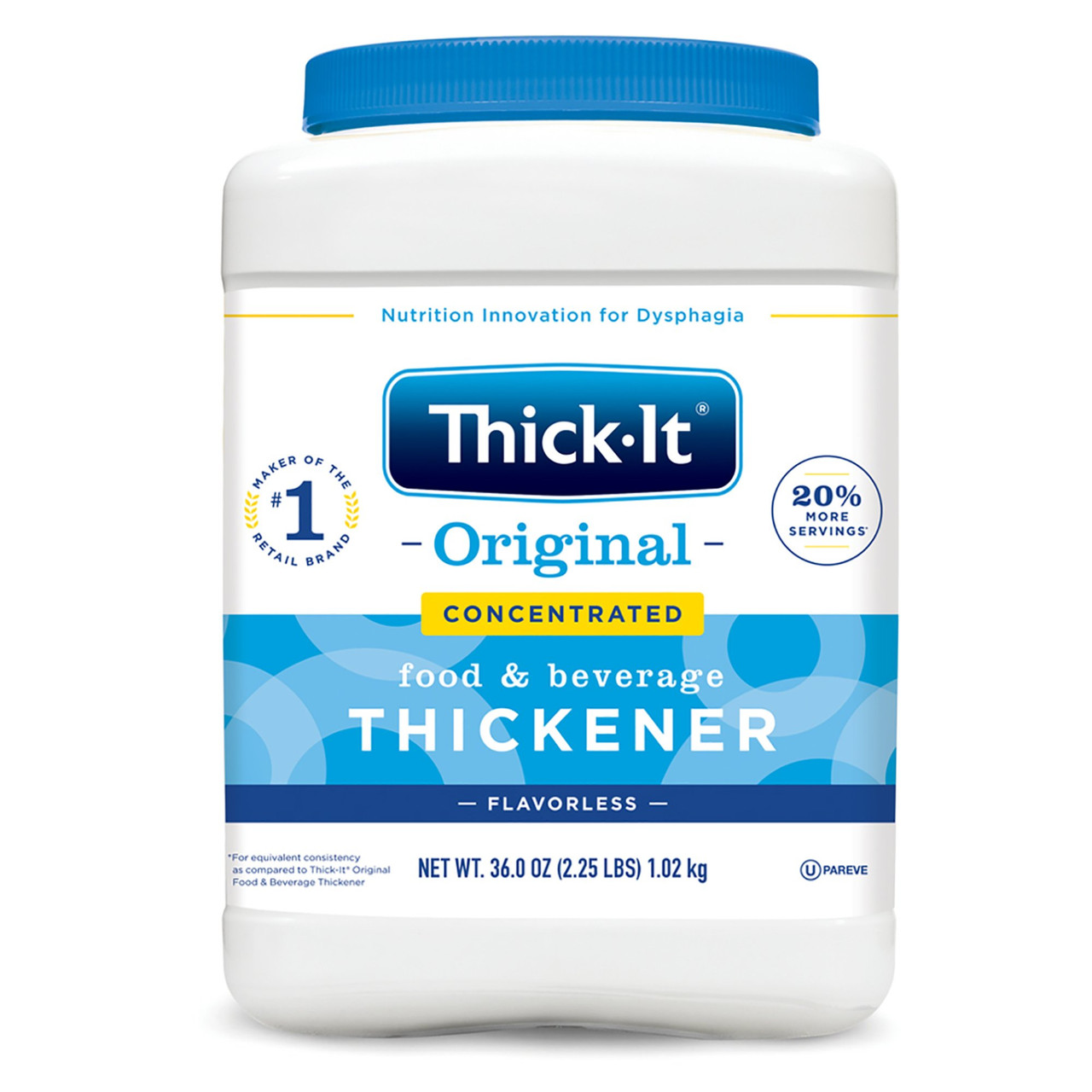 Thick It Original Food & Beverage Thickener 36 oz. Canister Unflavored  BB10/2024