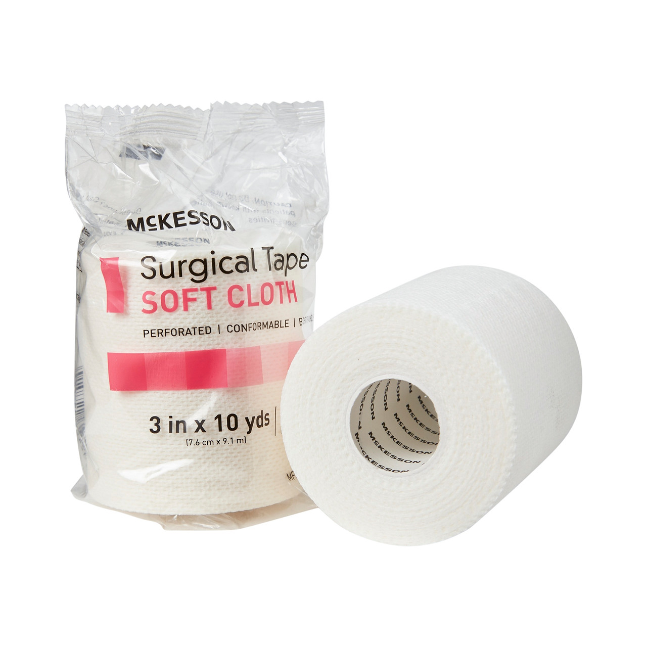 McKesson Medical Tape - Perforated Soft Cloth Surgical Tape - Simply Medical