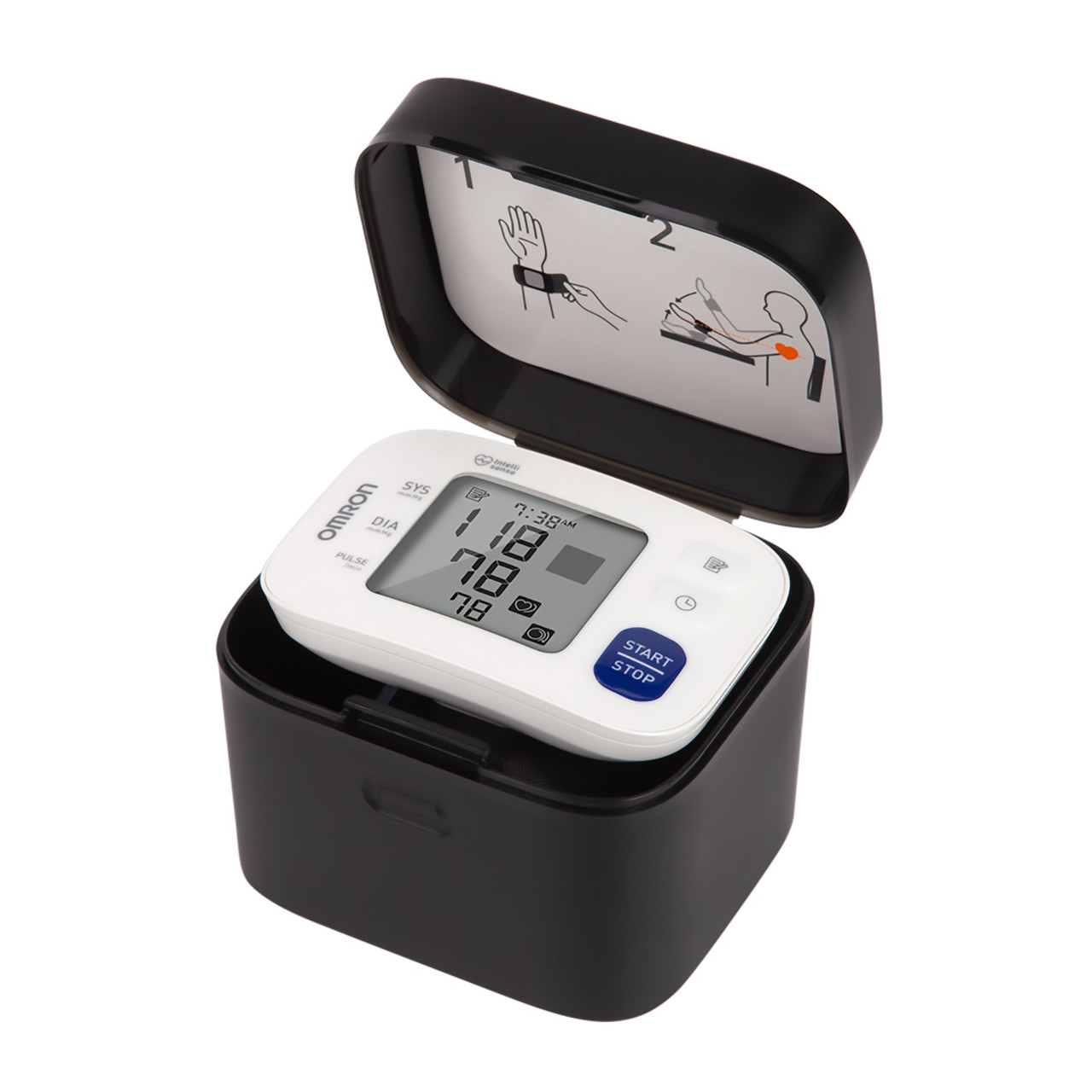 Automatic Digital Wrist Blood Pressure Monitor BP Cuff Machine Home Test  Device