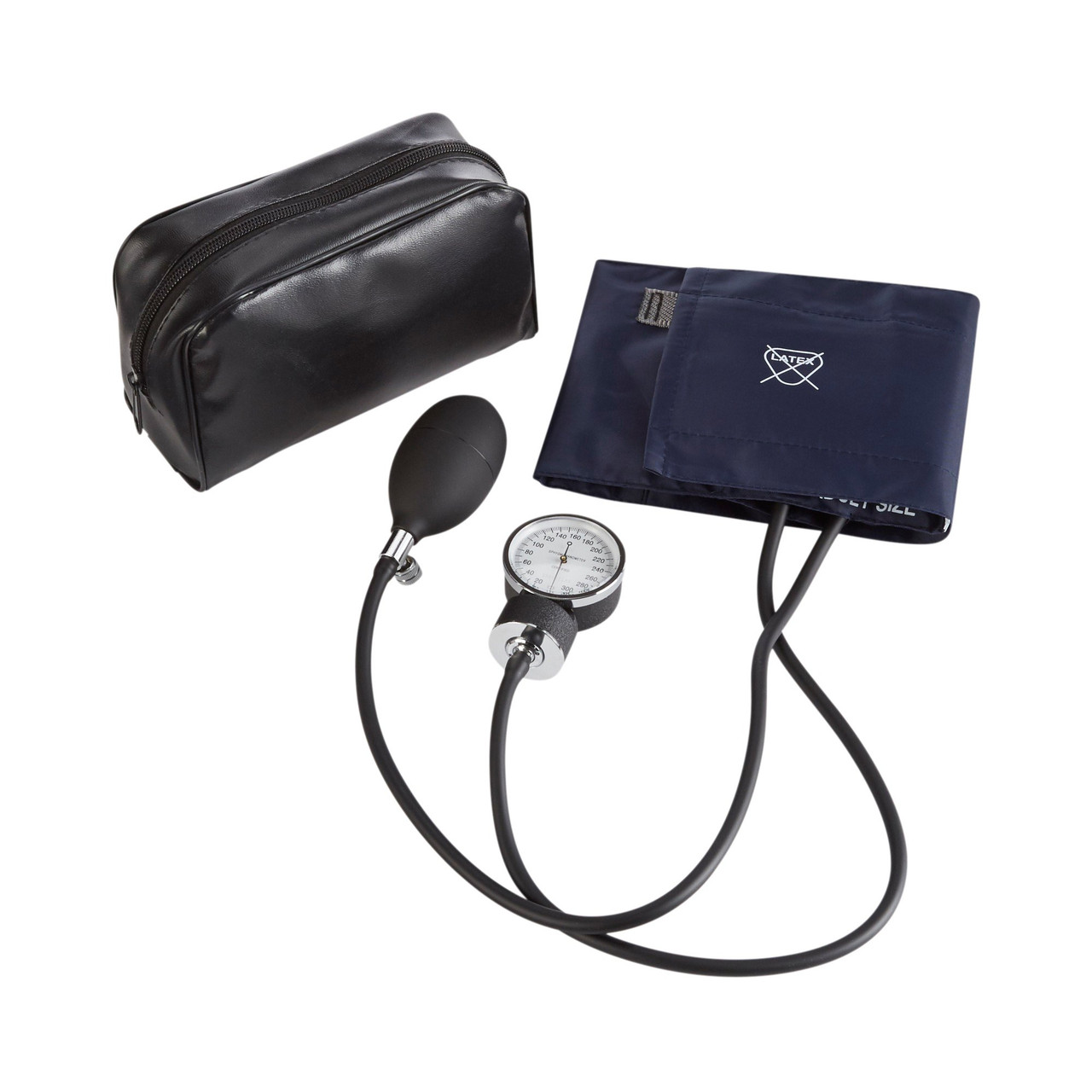 McKesson Large Arm Blood Pressure Cuff Black - Simply Medical