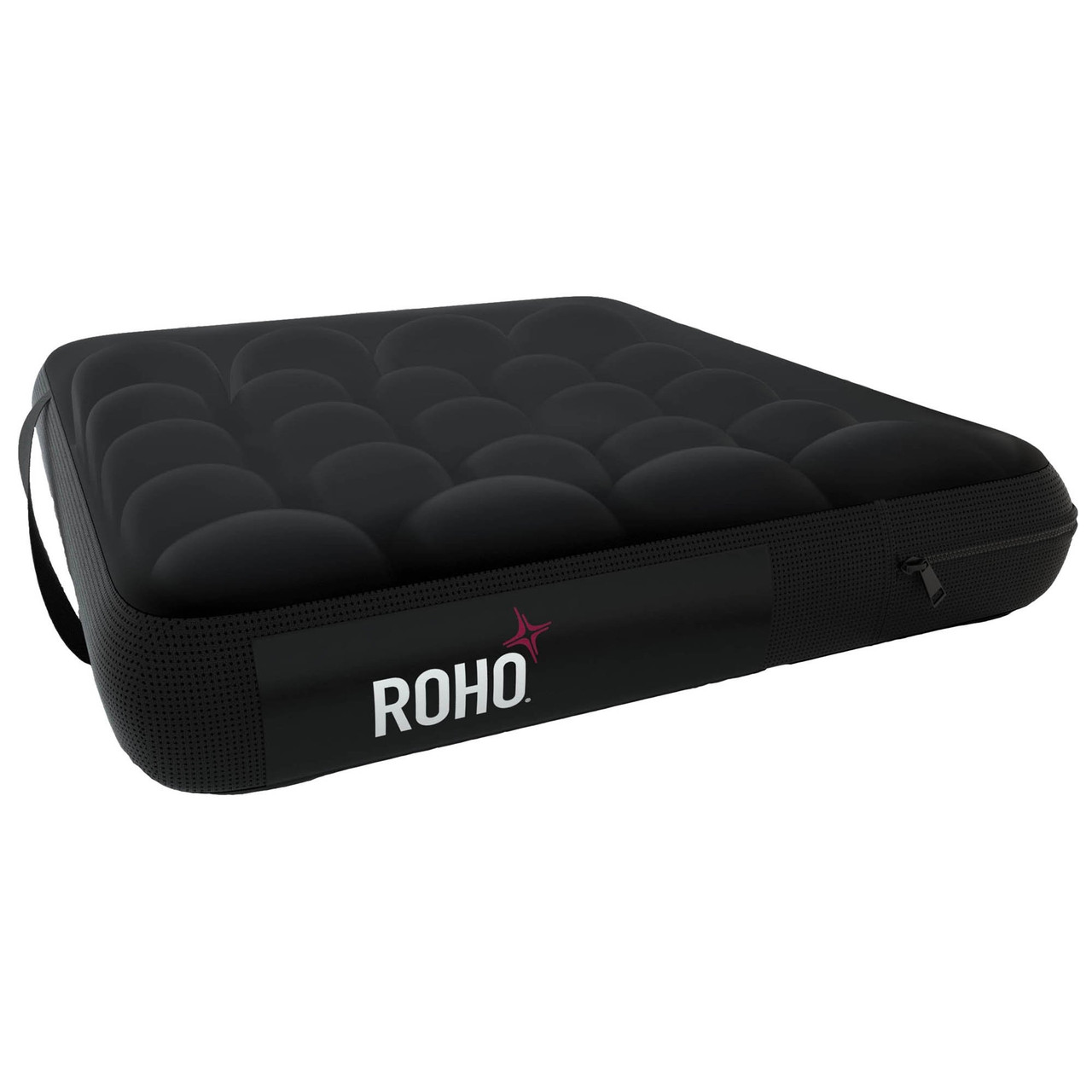 ROHO Mosaic Inflatable Seat Cushion - Air Cells, Great for Wheelchairs,  Black