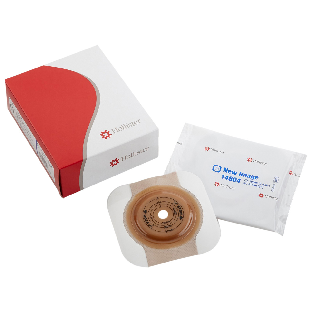 floating flange ostomy