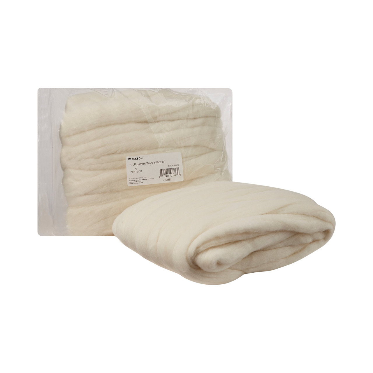 McKesson Lamb's Wool Padding for Cushioning Feet and Toe Seperator - Simply  Medical