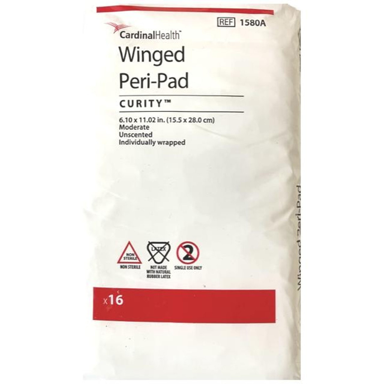 Versalon Postpartum Pads with Wings, Super Absorbency - 192 / Case