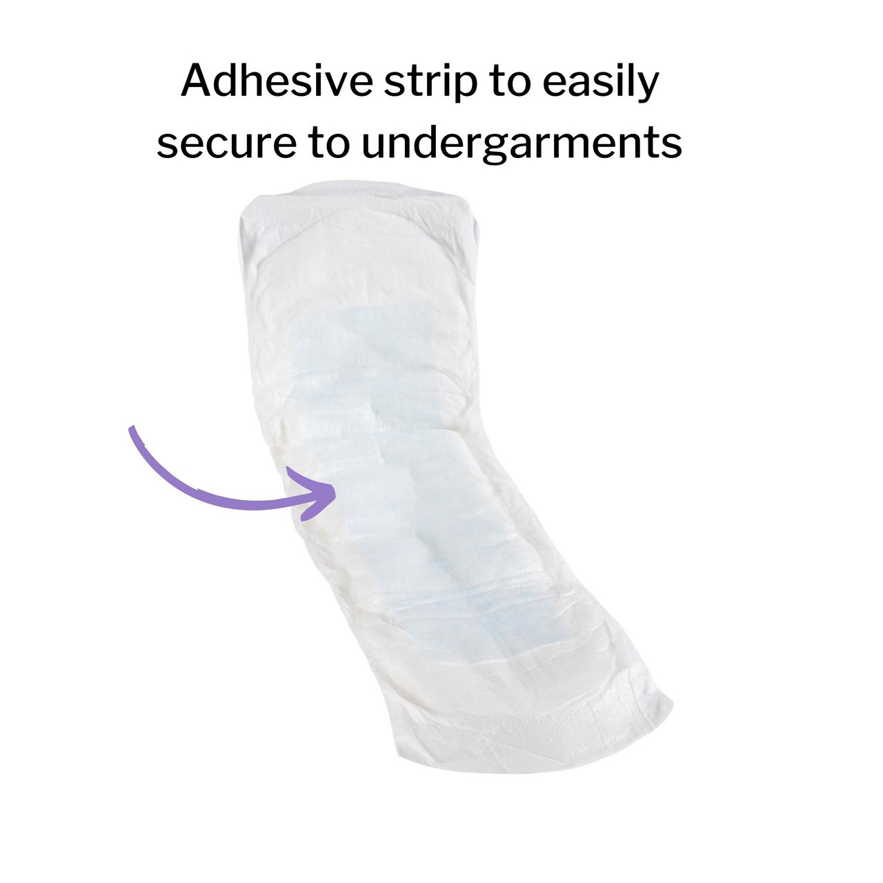 McKesson Ultra Bladder Control Pads, Heavy Absorbency - Unisex Adult, One Size Fits Most, Disposable, 14 1/2 in L