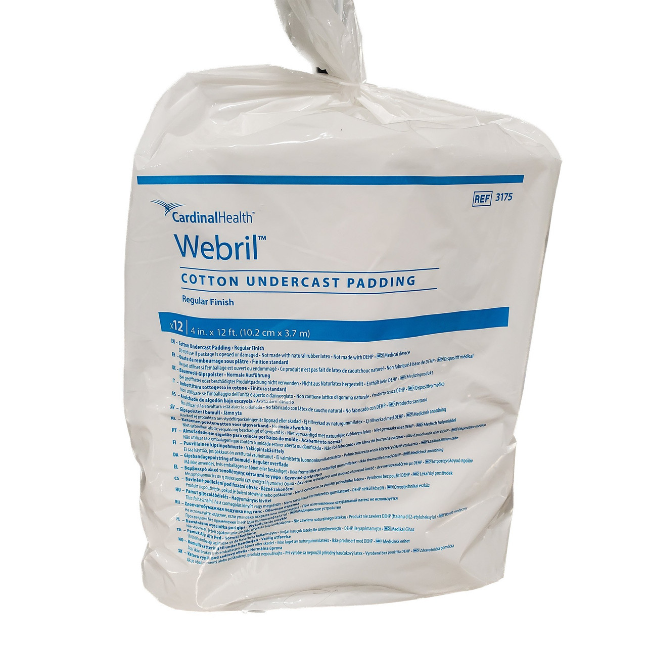 New COVIDIEN 2283 50/Box Webril STERILE Cotton Undercast Padding 2x12'  Wound Management For Sale - DOTmed Listing #4537668