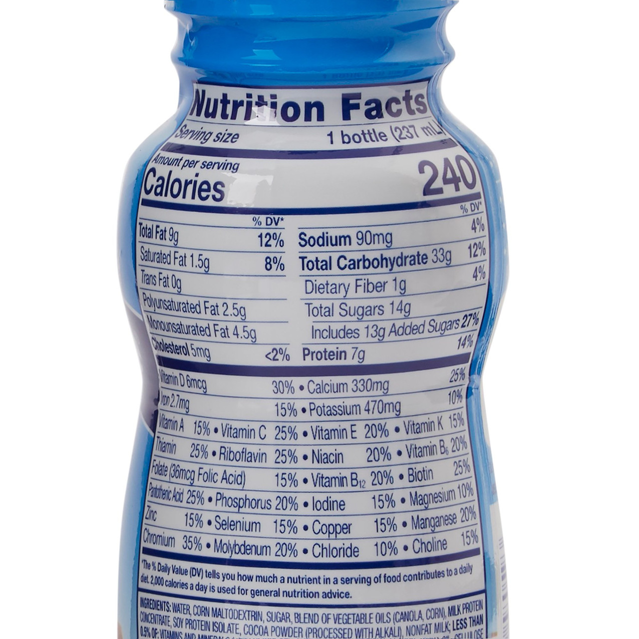 Pediasure Grow & Gain Chocolate Retail 8 oz. Bottle