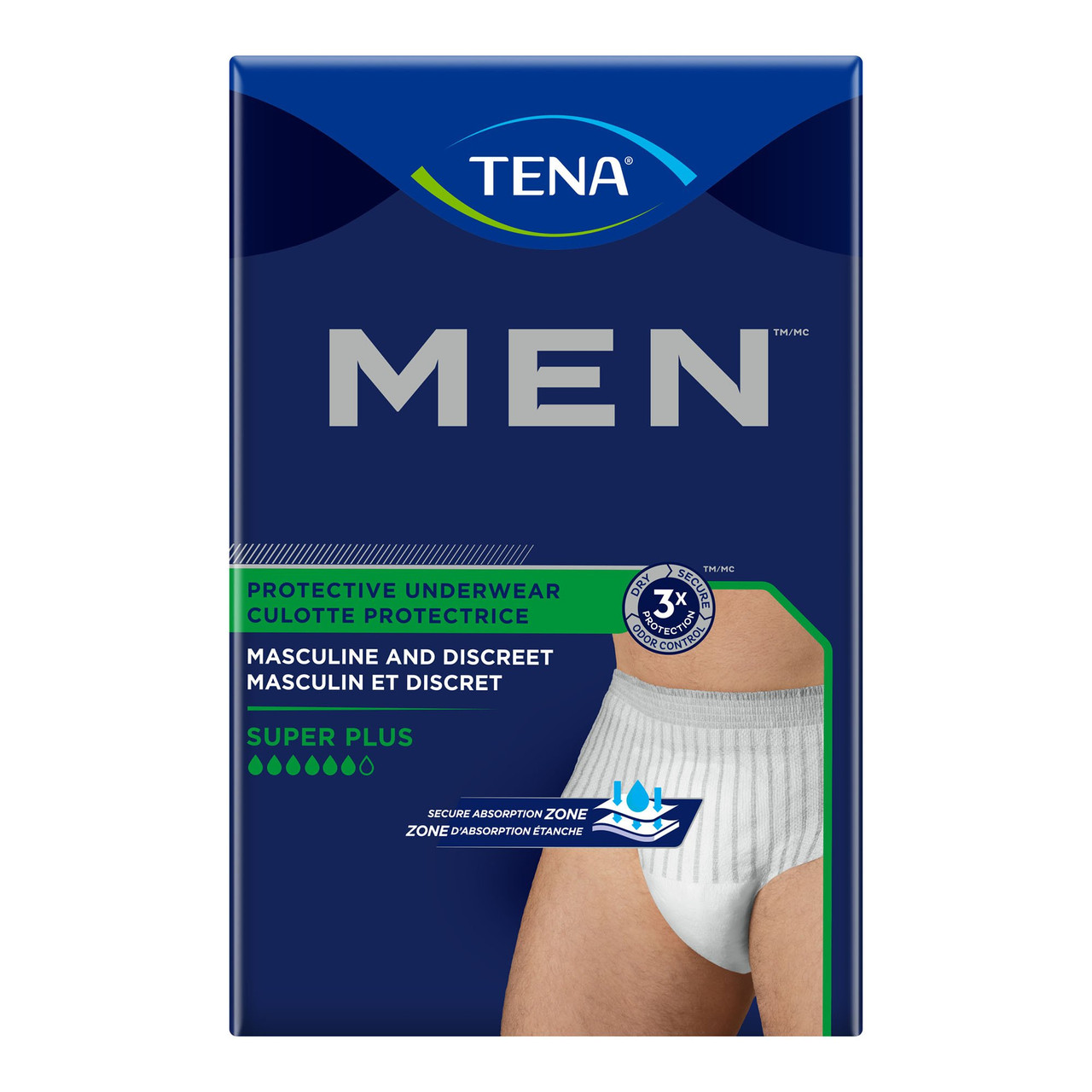 TENA Silhouette Normal Noir  Low waist incontinence underwear - Women -  TENA Web Shop