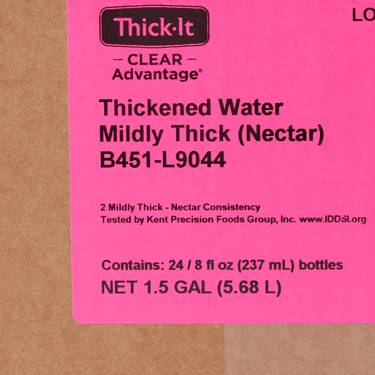Thick It Clear Advantage Thickened Water 46 oz. Nectar Each B480-A7044