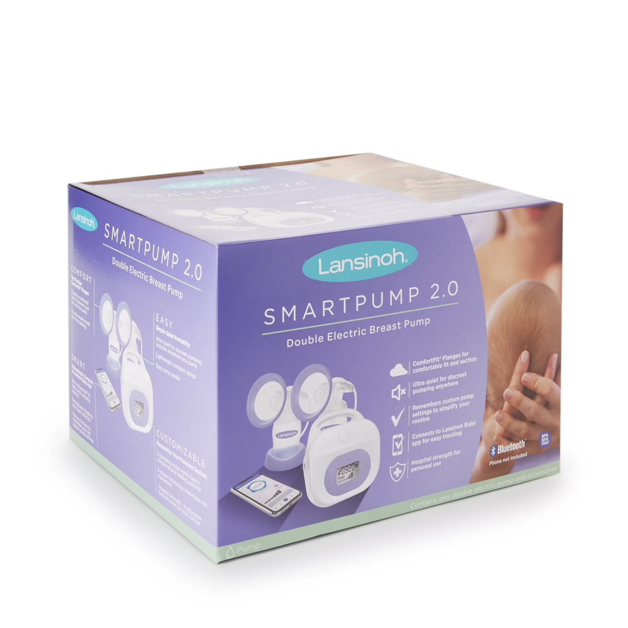 Lansinoh Smartpump 2.0 Double Electric Breast Pump Kit