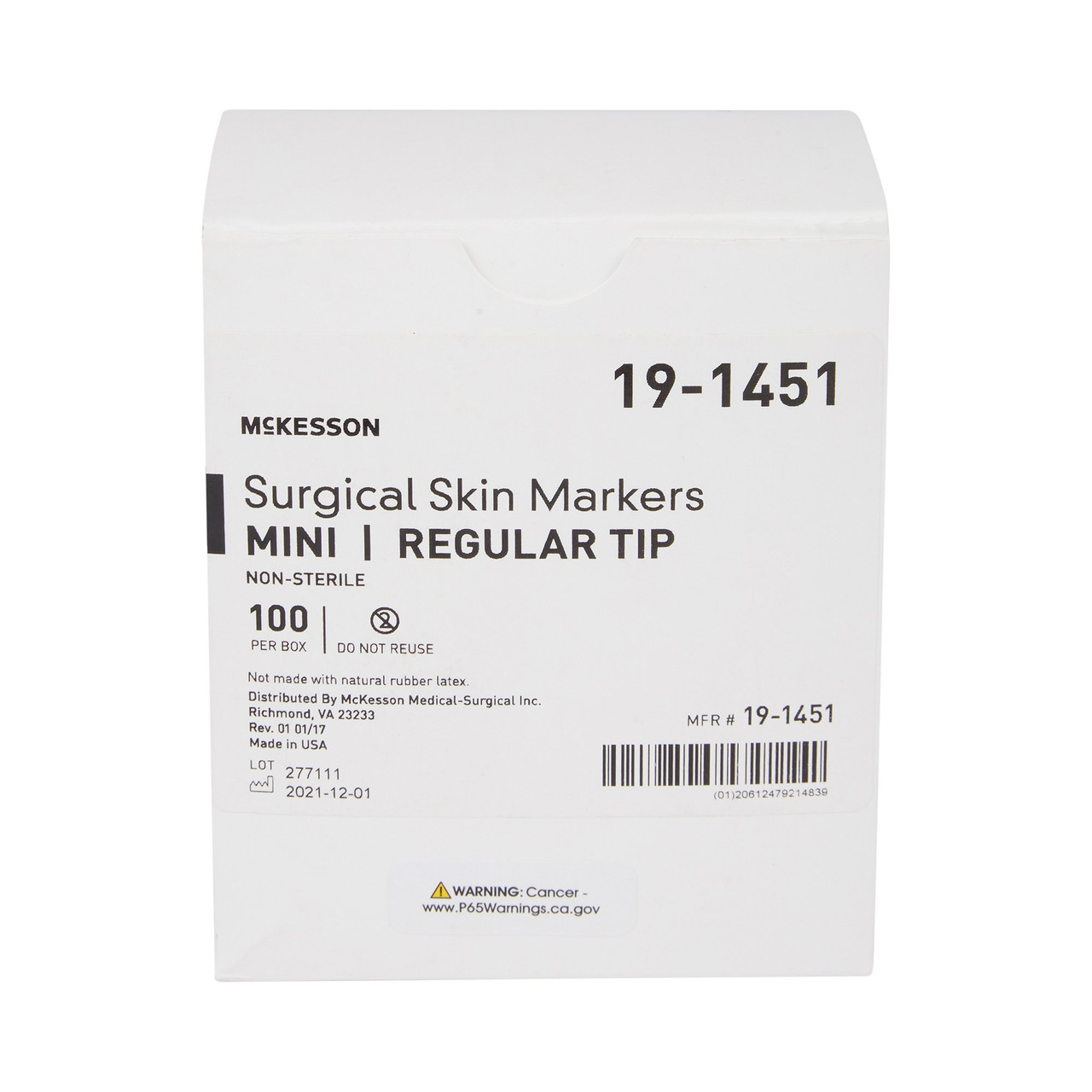 McKesson Surgical Skin Marker with Label