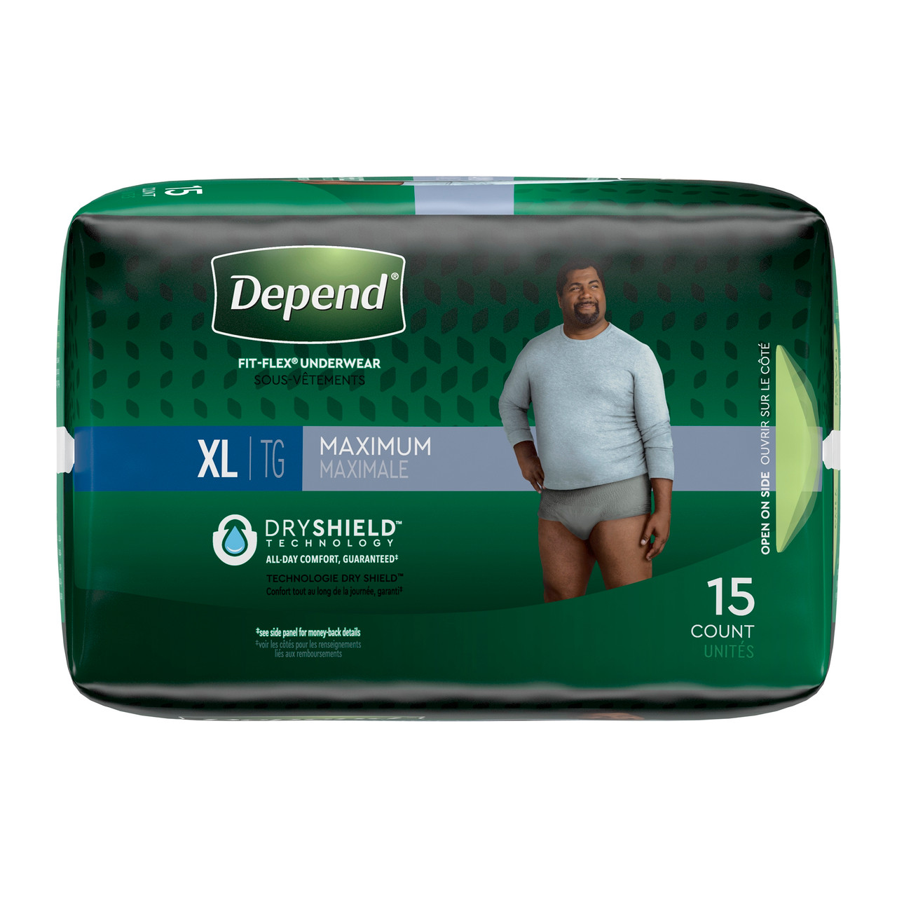 Depend Fresh Protection FIT-FLEX Incontinence Underwear for Men