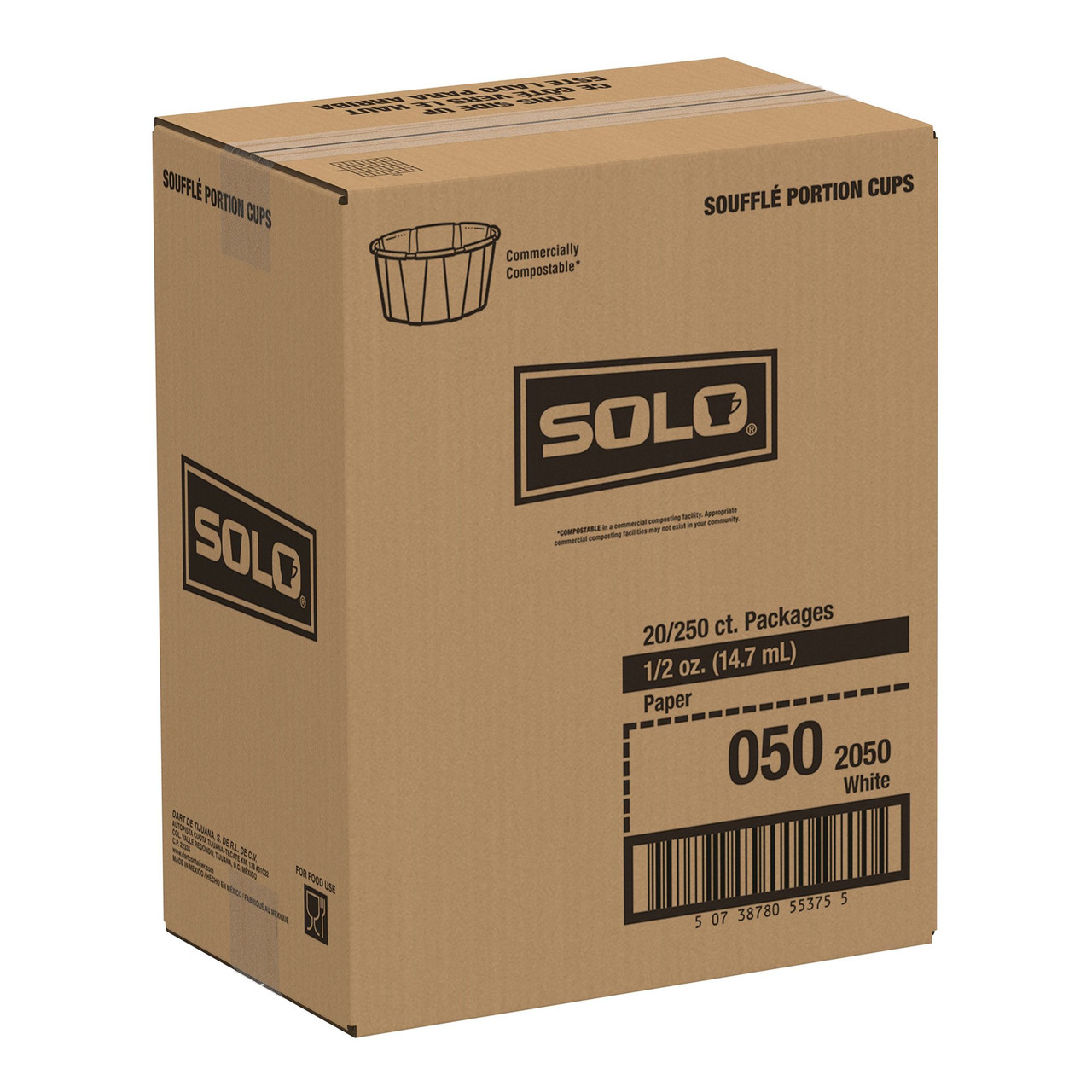 Solo Cups for Cold Drinks, Wax-Coated Paper, Disposable - Symphony Print, 5  oz - Simply Medical