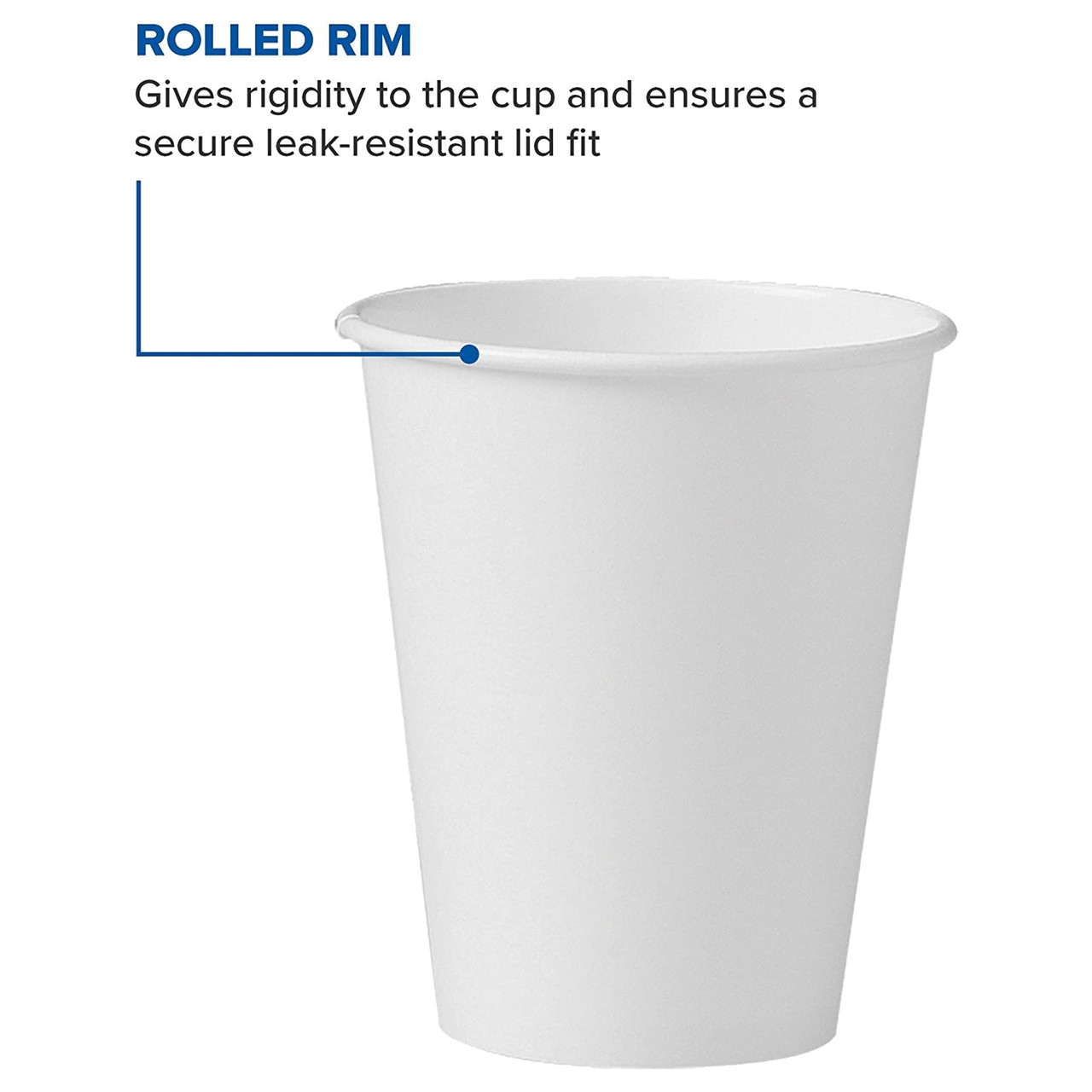 Solo Cups for Cold Drinks, Wax-Coated Paper, Disposable - Symphony Print, 5  oz - Simply Medical