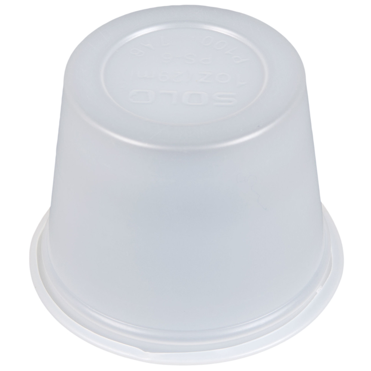 Solo P200N 2 oz. Translucent Polystyrene Souffle / Portion Cup - 2500/Case