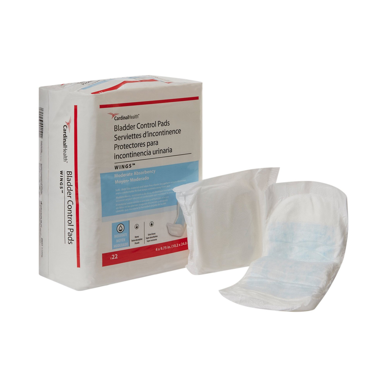 Sure Care Bladder Control Pads, Moderate Absorbency - Unisex