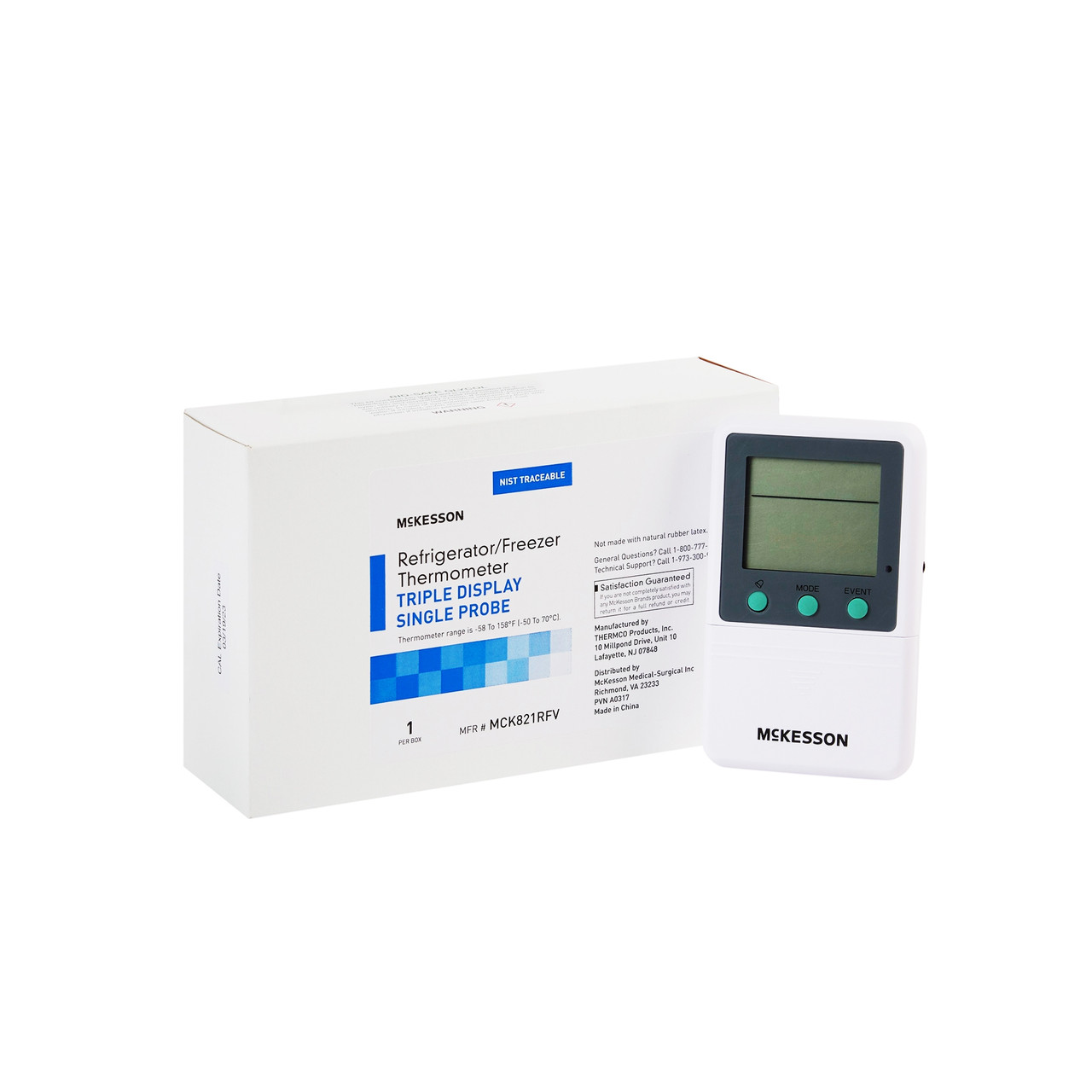 McKesson Single Probe Freezer Thermometer - Simply Medical