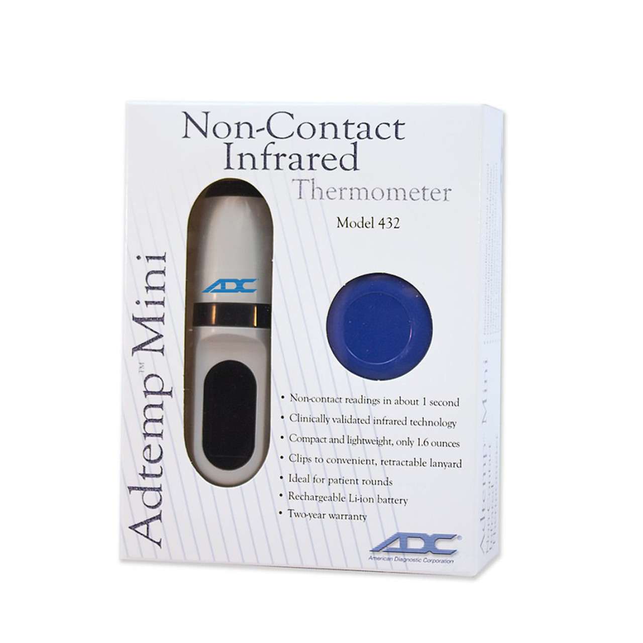 Adtemp Mini Non-Contact Thermometer 1 Second - Simply Medical