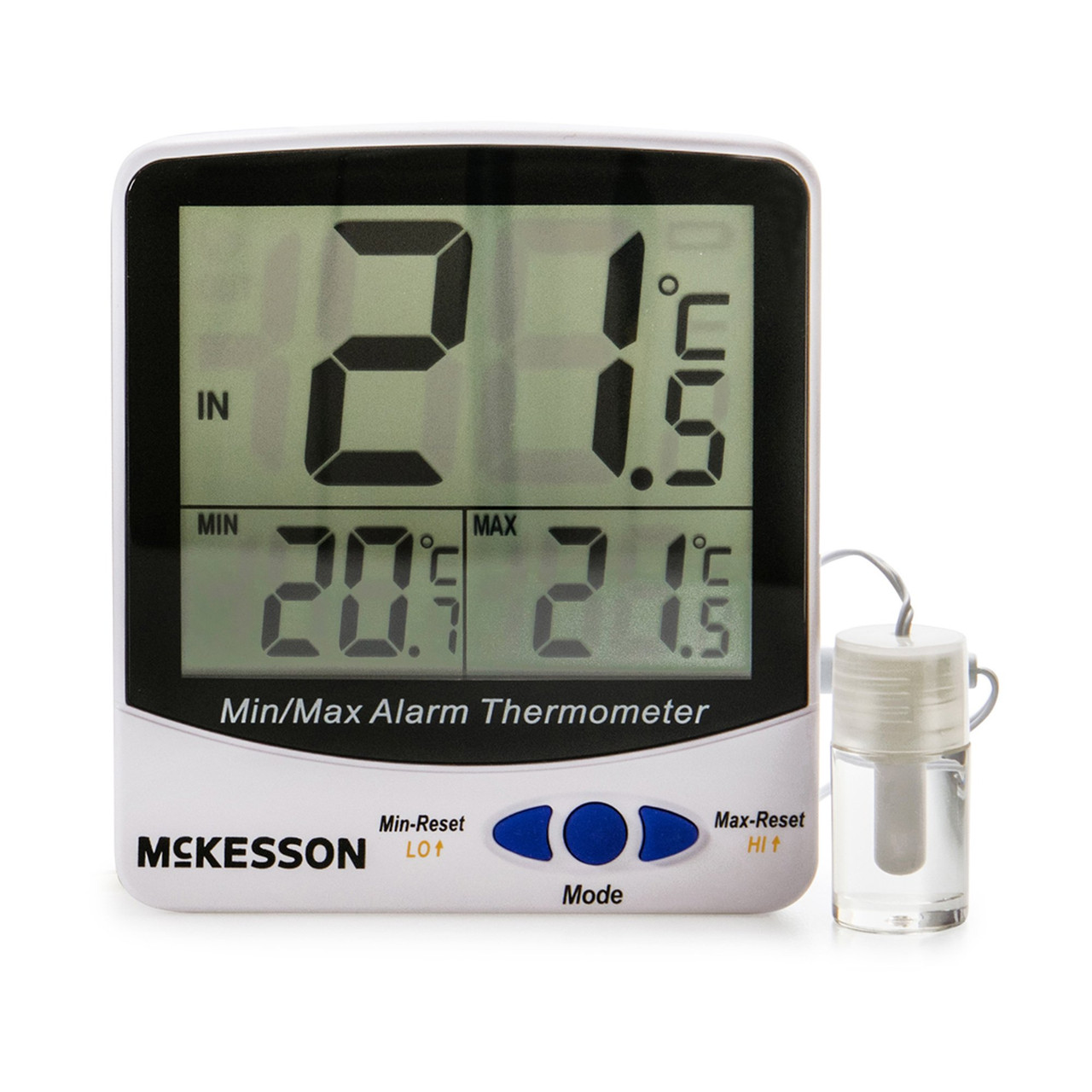 McKesson Large Digit Single Probe Freezer Thermometer - Simply Medical