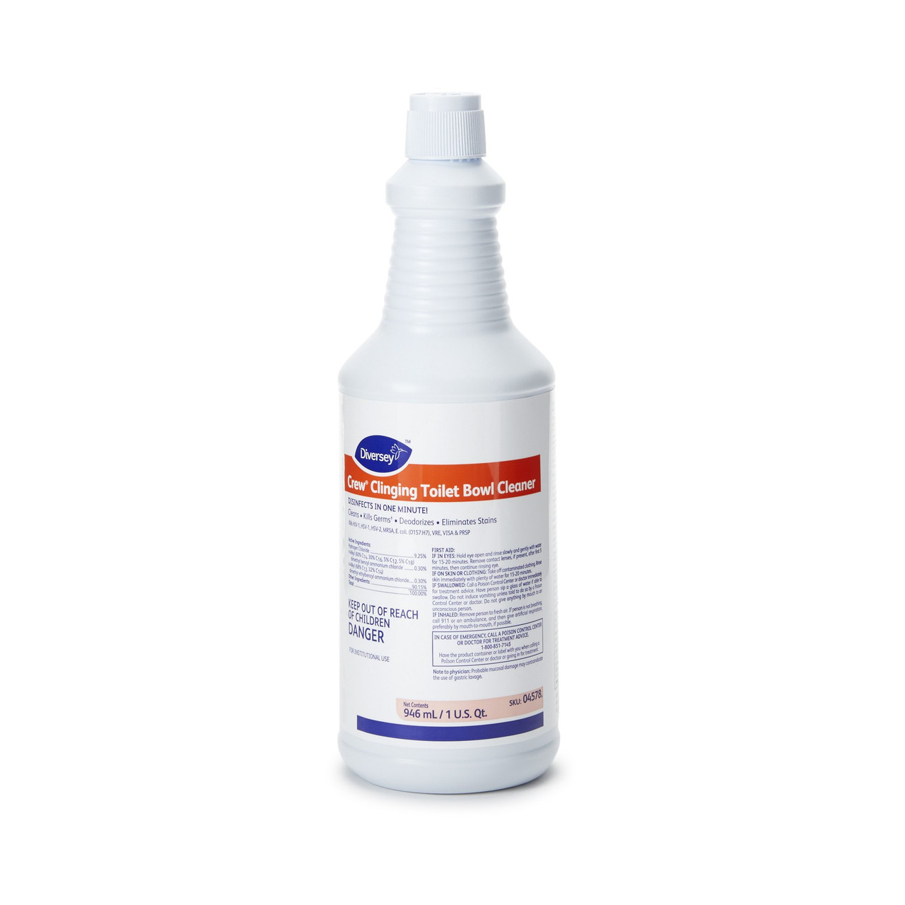 3M Heavy-Duty Bowl Cleaner Liquid 1 qt. Bottle