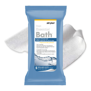 Bedside-Care EasiCleanse Bath No Rinse All Body Self Foaming Washcloth-Pack  of 30 