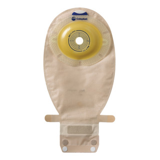 Premier 1-Piece Drainable Ostomy Pouch Flat, Trim to Fit Up to 2-1/2''  Stoma Flextend 10 per Box