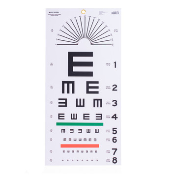 McKesson Eye Chart McKesson Brand 63-3051