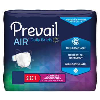Prevail Air Incontinence Brief First Quality PVBNG-012CA/1