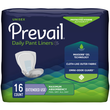 Prevail Daily Incontinence Liner First Quality PL-115