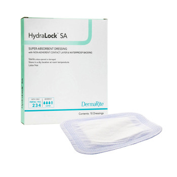 HydraLock SA Super Absorbent Dressing DermaRite Industries