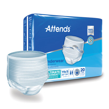 Attends Advanced Absorbent Underwear Attends Healthcare Products APP0710