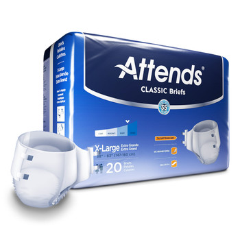 Attends Classic Incontinence Brief Attends Healthcare Products BRB4096