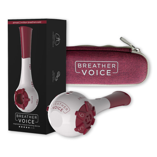Breather Voice Respiratory Exerciser PN Medical BVOICE, CASE-BVOICE